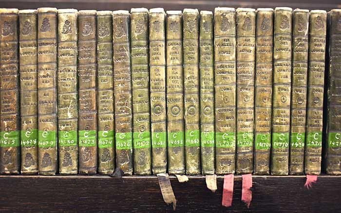 Raudondvario grafų Tiškevičių bibliotekos knygos, KTU biblioteka