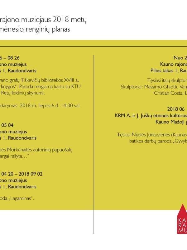 KRM 2018 07 renginiai