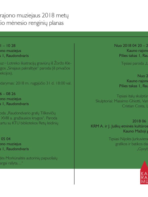KRM 2018 08 renginiai