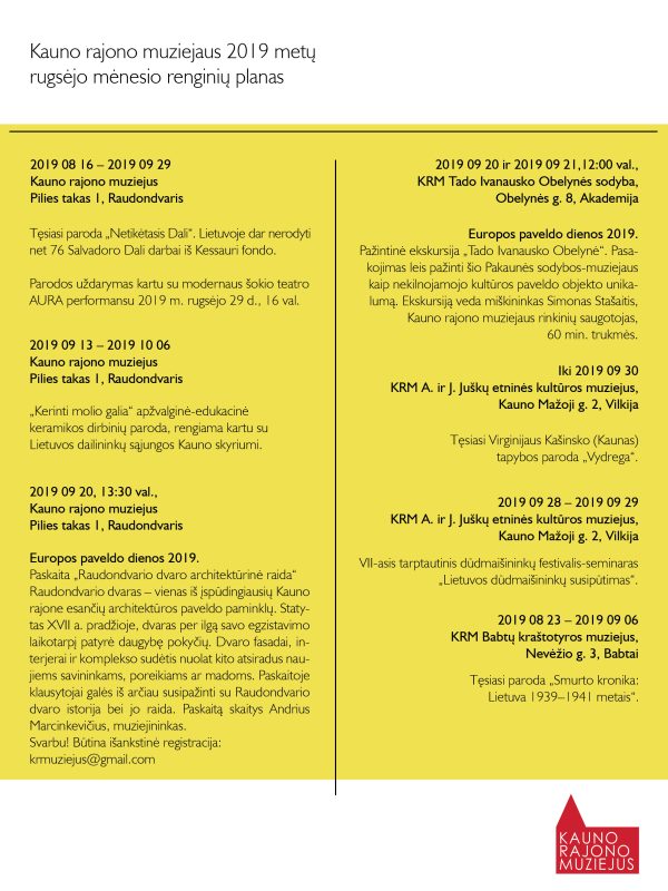 KRM 2019 09 renginiai