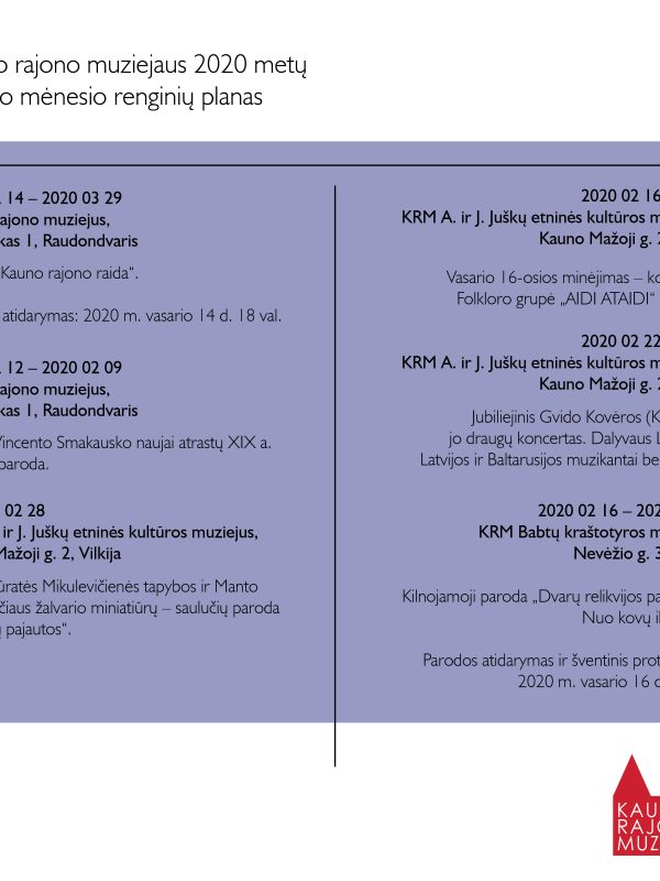 KRM 2020 02 renginiai