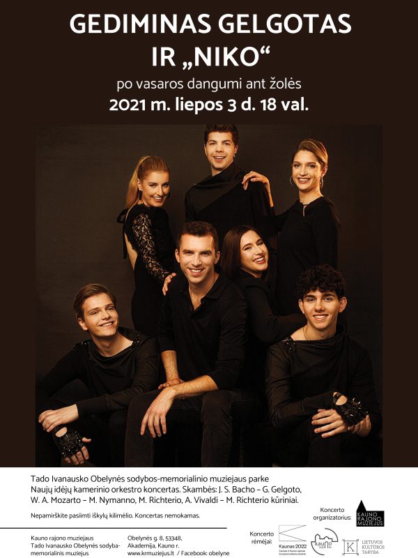 Plakatas NIKO koncertas
