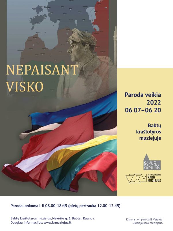 Plakatas nepaisant visko